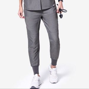 FIGS Esteli moto jogger scrub pant - L